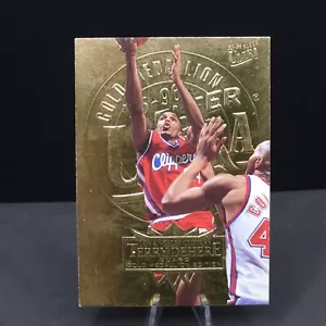 1995-96 Fleer Ultra - Terry Dehere #78 Gold Medallion Edition LA Clippers - Picture 1 of 2