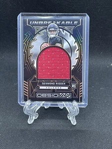 Desmond Ridder Obsidian Unbreakable Rookie Patch /75 Falcons - Picture 1 of 2