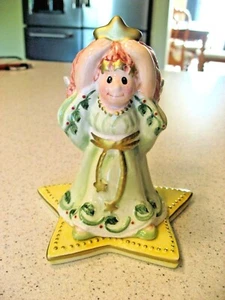 Vintage Fitz and Floyd Essentials Moonbeams Figure and Candle Holder on a Star - Picture 1 of 3