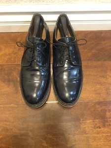 Zapatos Oxford National Standard para hombre de cuero negro talla 43 EU 8,5 EE. UU. - Imagen 1 de 10