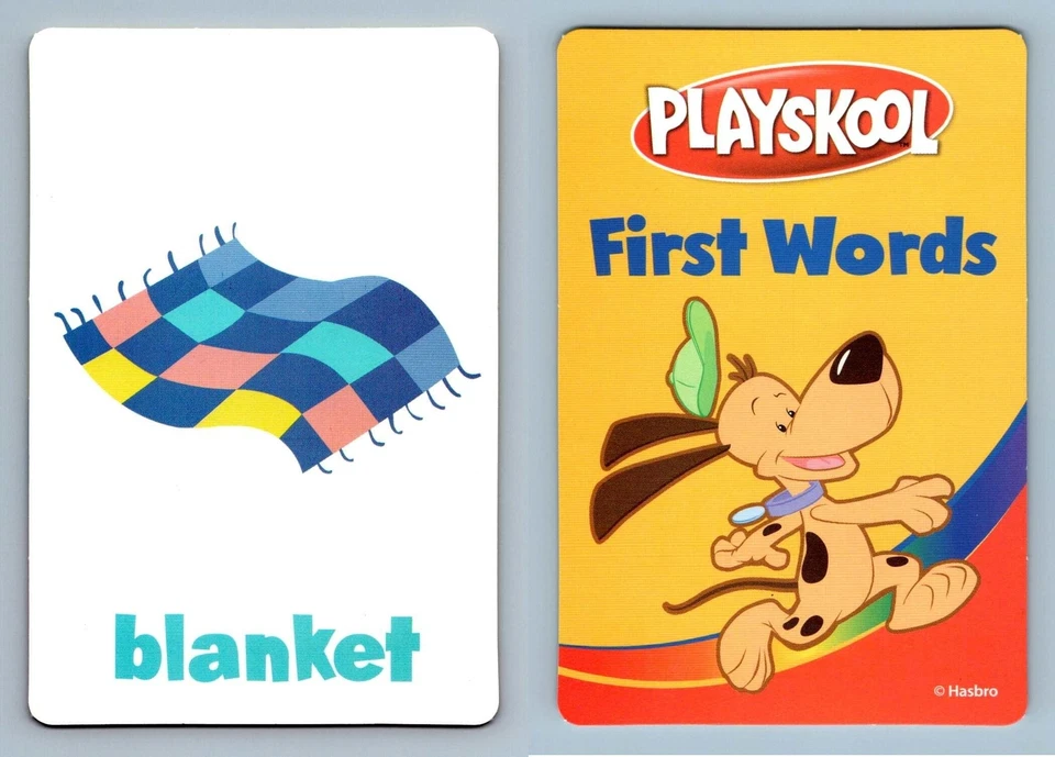 Blanket - First Words Language Pre K-K Flash Card - Image 1 of 1