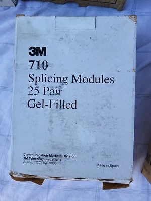 Módulos de empalme 3M 710 25 pares rellenos de gel 3M710-BC1-25 Foto 1 de 3