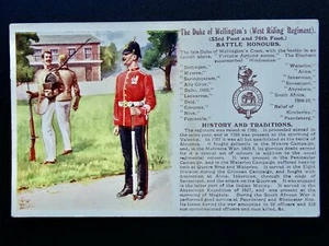 Geschichte & Tradition D.O.W. WESTREITREGIMENT Postkarte von Gale & Polden Nr.67d - Bild 1 von 2
