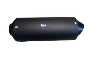 HMParts Perf. Escape / Negro Silenciador/Grabación 39mm Moto de Cross Pit Bike - Imagen 1 de 5
