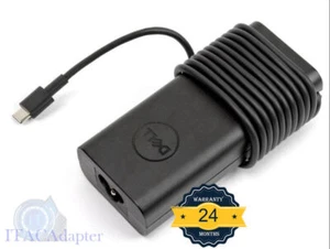 Genuine 65W USB Type-C AC Adapter Charger Dell Latitude 7330 7430 7530 9430 - Picture 1 of 6