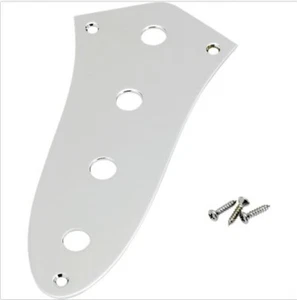 Allparts Bass Control Plate CHROME for USA Jazz Bass style Guitar CTS Pot - Picture 1 of 1