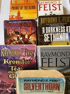 Bulk Books 7x Raymond E Feist Paperback Tear Of The Gods - Picture 1 of 7