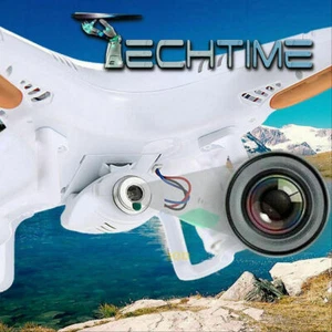 DRONE QUADRICOTTERO X5C-1 4 CANALI CONTROLLO REMOTO 6 ASSI CAMERA HD - Foto 1 di 2