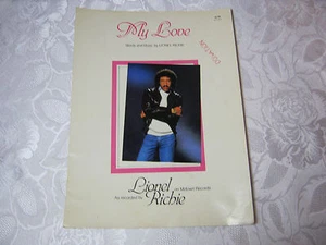 1980's Sheet music My Love Lionel Richie - Picture 1 of 1