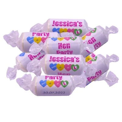 PARTY Mini Love Heart Sweets Favour Polla Notte Festa Sposa Pranzo doccia