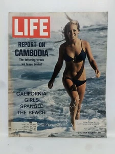 Life Magazine Report On Cambodia California Girls July 10 1970 - Picture 1 of 1