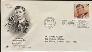 FDC~1998 JIM THORPE, 1912 OLYMPIC STAR - Picture 1 of 1