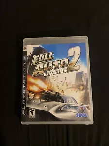 Full Auto 2 PS3 Battlelines CIB W/ Manual (Sony PlayStation 3, 2006) - Picture 1 of 2