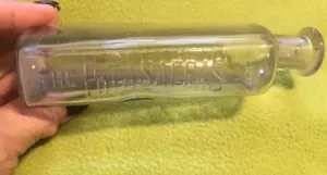Vtg ~ Bottle ~ The POTASAFRAS CO ~ 1914 ~ H.W.Campbell ~ Columbus Oh - Picture 1 of 12