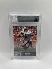 Bill Bergey Signed 1997 Upper Deck Legends #78 Card Beckett Auto