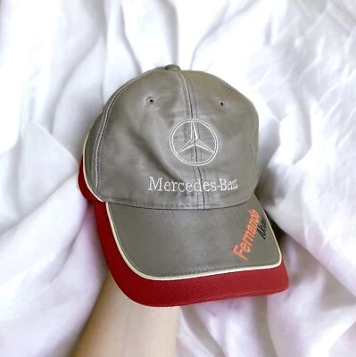 Vintage Mercedes Benz Fernando Alonso Mclaren Vodafone Hat - Image 1 of 4