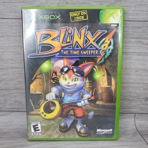 Blinx: The Time Sweeper (Microsoft Xbox, 2002) - NO MANUAL - Tested - Picture 1 of 3