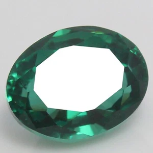 Natürlicher 5,55 ct zertifizierter Montana grüner Saphir 12 x 10 mm oval atemberaubender Edelstein - Bild 1 von 4