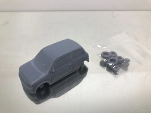 3D PRINTED DAIHATSU CUORE L701 3 DOOR -GREY 1:43- UNBUILT KIT - 289 - Picture 1 of 5