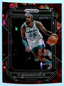2022-23 Panini Prizm PJ Washington Jr. #160 Red Ice Hornets - Picture 1 of 2