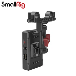SmallRig V Mount Battery Adapter Plate W/ 15mm Dual Rod Clamp and Extension Arm - Picture 1 of 11