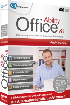 Ability Office 8 Professional BOX mit CD - Bild 1 von 4