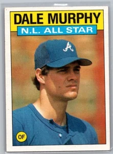 1986 Topps NL All Star Dale Murphy #705 - Picture 1 of 2