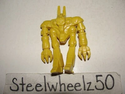 Vintage Mobile Suit Gundam Yellow Rubber Mini Figure Battle Mech 2.75" Xabungle - Image 1 of 3