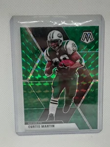 Curtis Martin 2020 Panini Mosaic Football - #159 GREEN REACTIVE - New York Jets - Bild 1 von 2