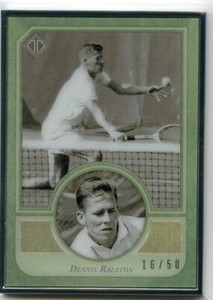 2020 Topps Transcendent Tennis Hall of Fame DENNIS RALSTON Framed Icons 33 #/50