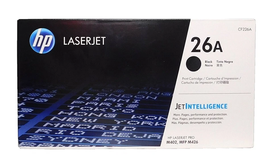 HP 26A/CF226A Black Toner Cartridge - Image 1 of 1