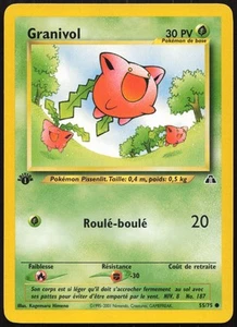 Carte Pokémon Granivol 55/75 Edition 1 Neo Discovery Français - Picture 1 of 2