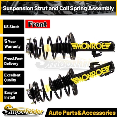 2pcs Monroe Front Strut Coil Spring Assembly For 2004 2005 2006 Lexus ES330 3.3L - Image 1 of 4