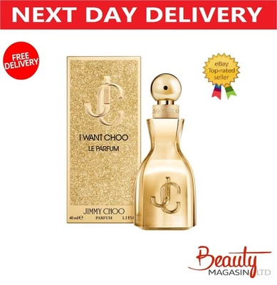 Jimmy Choo I Want Choo Le Parfum 40ml EDP Spray for Women – New & Sealed