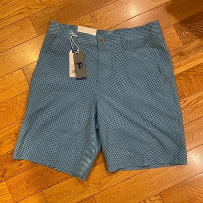Шорты мужские Southern Tide T3 Gulf Milcreek в горошек для гольфа французские сиреневые 30 новые с ценниками - Изображение 1 из 4