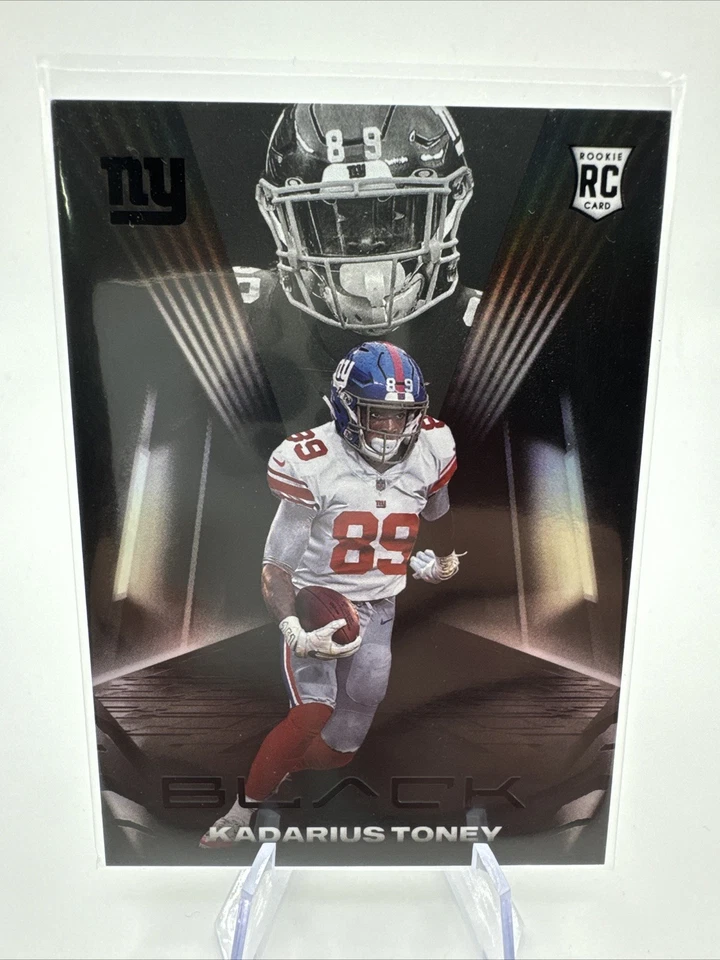 2021 Panini Black Kadarius Toney Rookie RC #114 Giants Kansas City Chiefs - Image 1 of 2