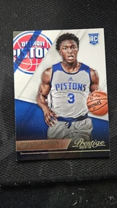 STANLEY JOHNSON 2015-16 PANINI PRESTIGE RC DETROIT PISTONS #201 - Picture 1 of 2