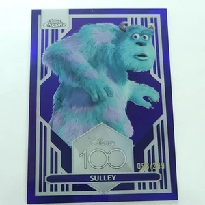 2023 Topps Chrome Disney 100 Sulley Monsters Limited Purple Refractor 098/299 - Picture 1 of 4