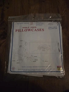 Perle Edge Kissenbezug Set Korb mit Schmetterling Jack Dempsey Nadel Kunst - Bild 1 von 5