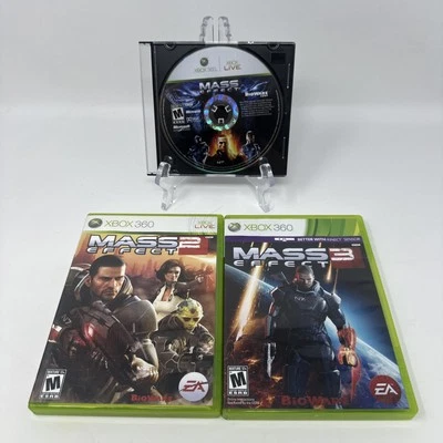 Лот товаров Mass Effect Trilogy Xbox 360 В комплекте В коробке Протестирован - Изображение 1 из 4