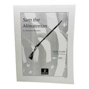 Sam the Minuteman Study Guide by Colleen Schreur Home Edition~Progeny A1 10 - Picture 1 of 10