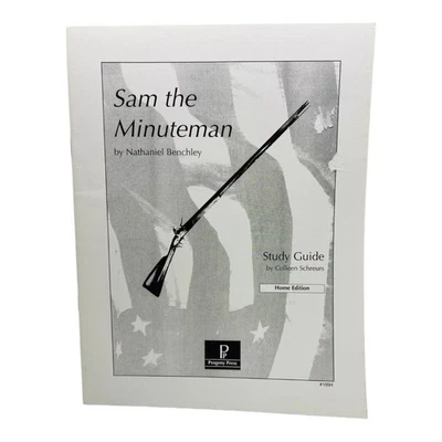 Sam the Minuteman Study Guide by Colleen Schreur Home Edition~Progeny A1 10 - Image 1 of 4