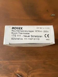 3 x Rotex Raumtemperaturregler RTR4 230 Volt - Bild 1 von 2