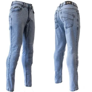 Richa Original Prime Motorcycle Jeans Acid Blue D30 Knee Armour A Rated Regular - Picture 1 of 4