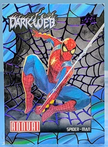 2023 Spider-Man Dark Web Purple /99 Upper Deck Marvel Annual DW-4 - Picture 1 of 3