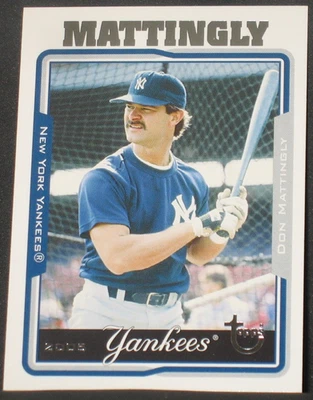 Don Mattingly 2005 Topps Retired Signature Base Set #17 New York Yankees - Image 1 of 2