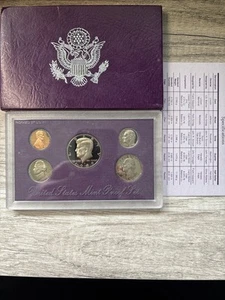 1989 Clad Proof Set U.S. Mint Original Government Packaging OGP - Picture 1 of 5