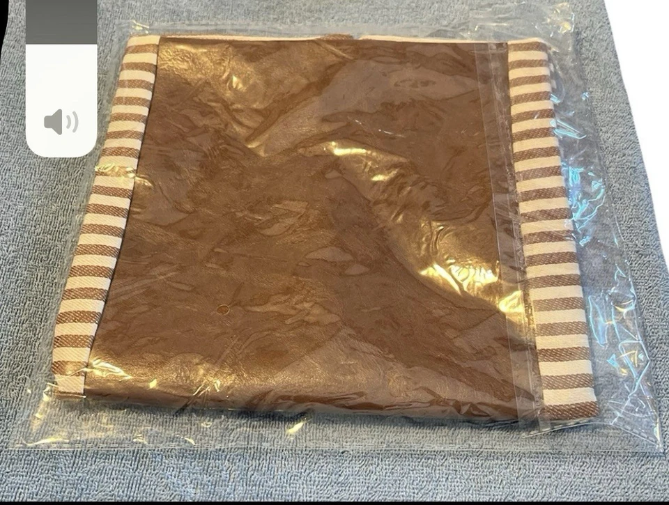 Kiuree Striped Farmhouse Pillow Covering Brown - Image 1 of 1