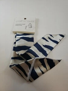 Etiqueta de equipaje de viaje Path identificador de bufanda azul marino - Imagen 1 de 6