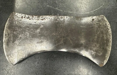 ВИНТАЖНАЯ ГОЛОВКА ТОПОРА WARDS MASTER QUALITY 3 фунта 4 унции ТОЛЬКО ДВОЙНАЯ ГОЛОВКА - Изображение 1 из 3